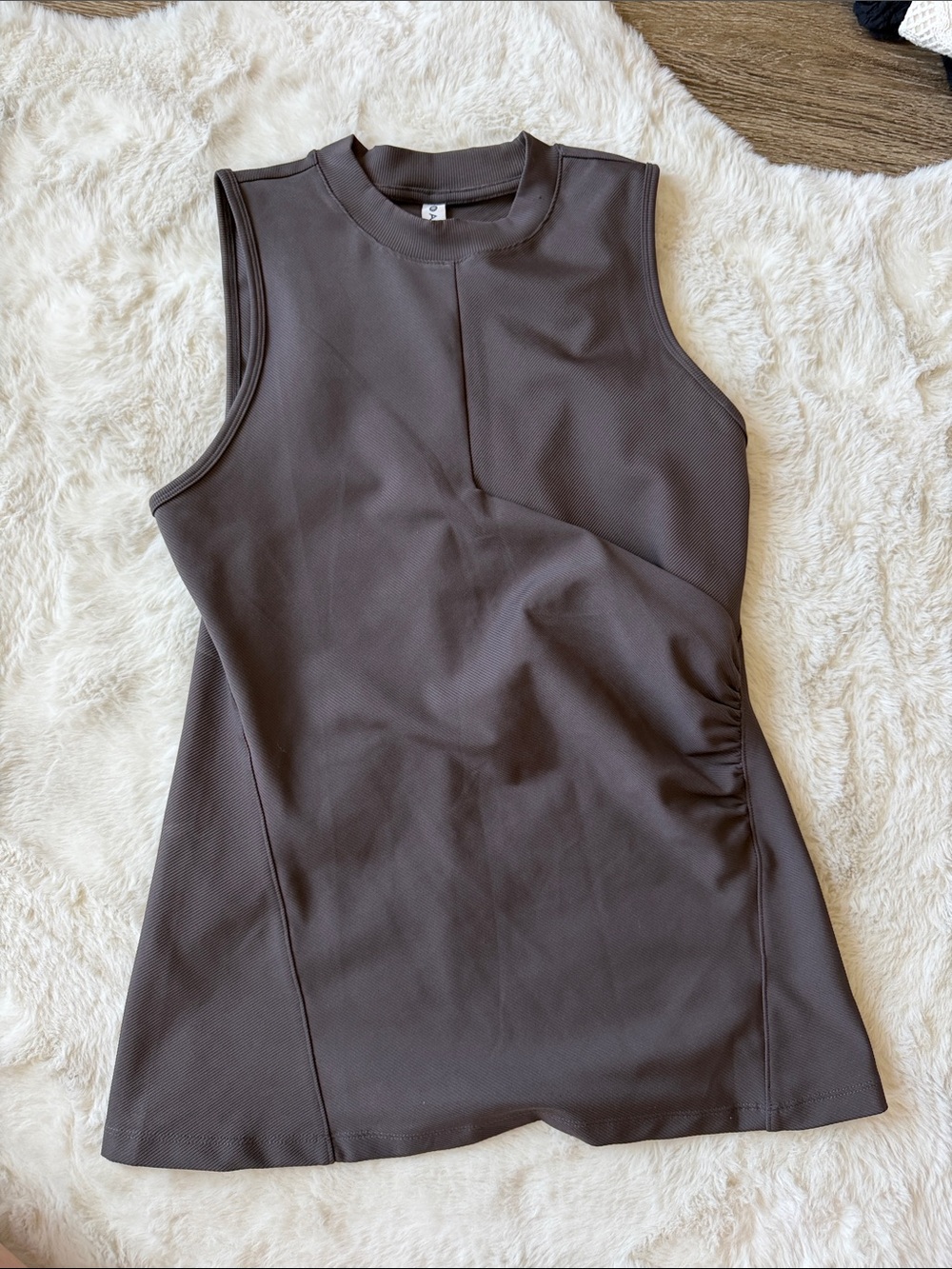 Athleta Bayview Powervita tank top in shale color